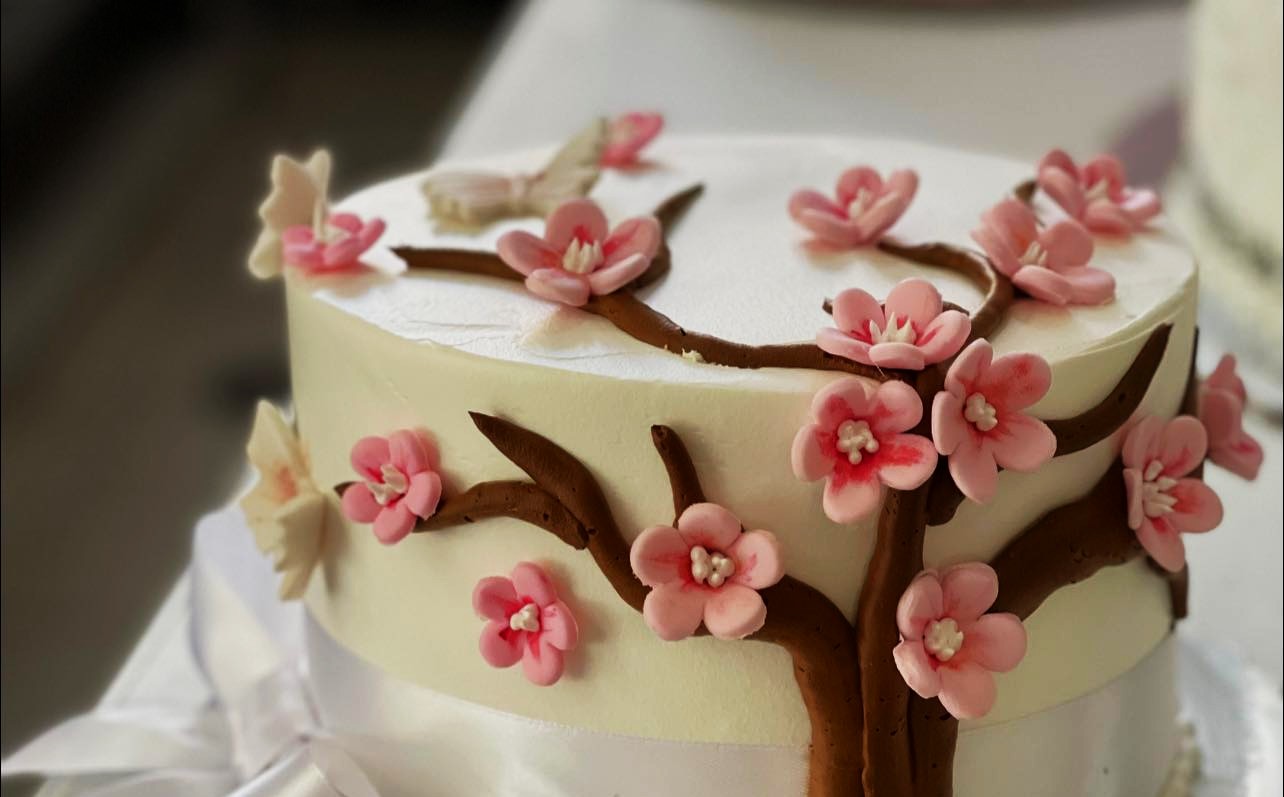 Pastel principal de muestra